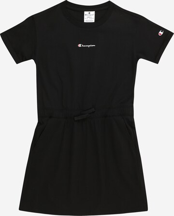 Champion Authentic Athletic Apparel Φόρεμα σε μαύρο: μπροστά