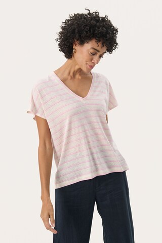 Part Two Shirt 'AxelinesPW' in Roze: voorkant
