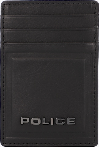 POLICE Wallet in Black: front