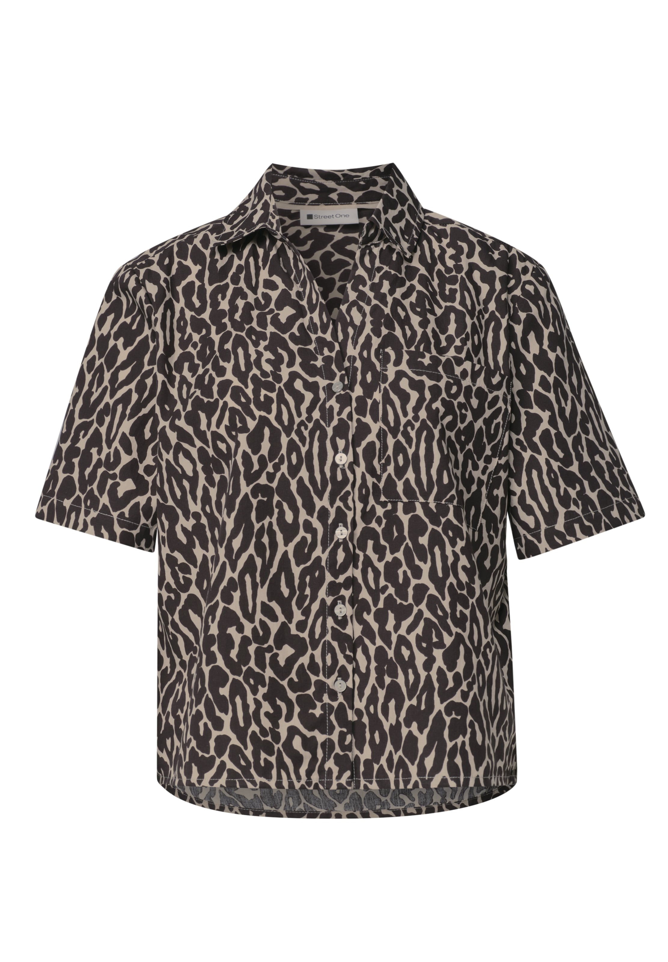 STREET ONE Blouse in Brown: front