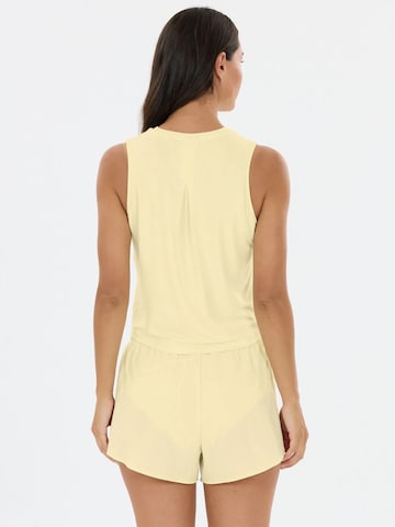 Athlecia Sports Top 'Pacy V2' in Yellow