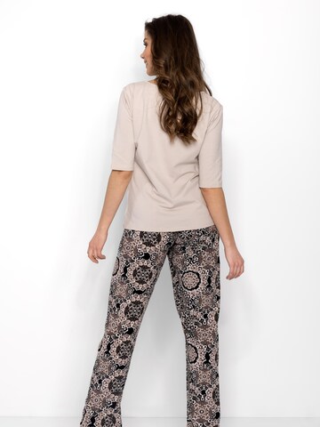 Momenti Per Me Pyjama 'La Boheme'‌‌‌‌‌‌ in Beige