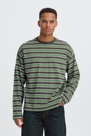 BLEND - Camiseta 'BHKHALID' en verde: frente