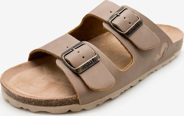 thies Mules 'thies 1856 ® Eco Bio Sandal' in Beige: front