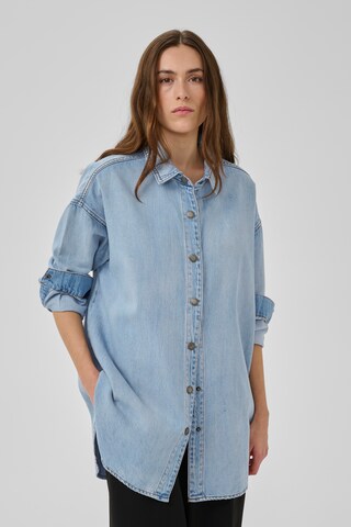 My Essential Wardrobe Blouse 'HilmaMW' in Blue: front