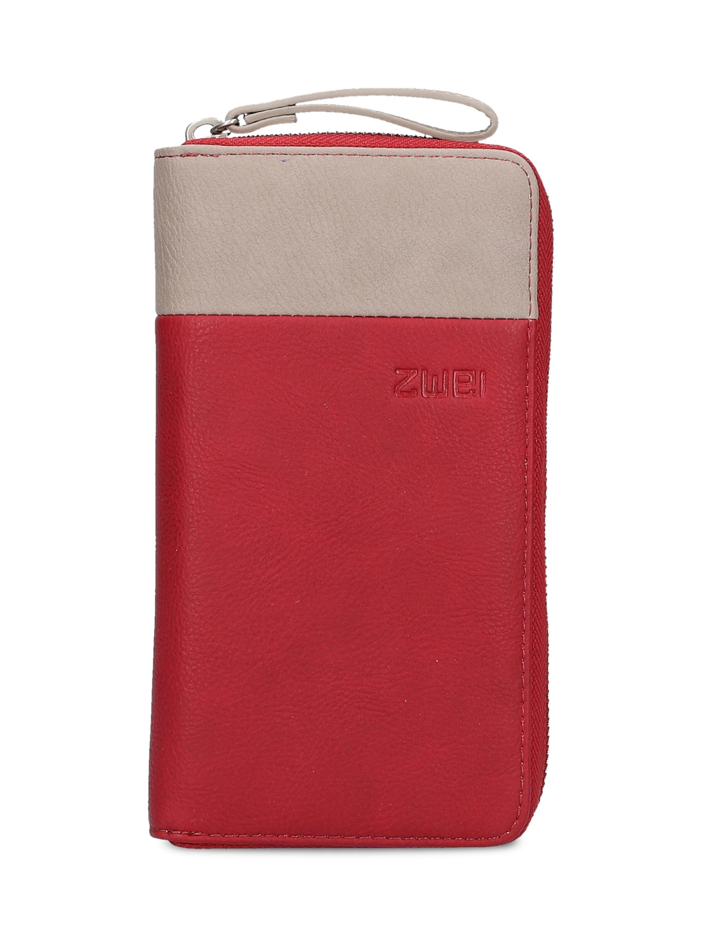 ZWEI Wallet 'Eva' in Red