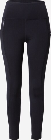 CRAGHOPPERS Skinny Outdoor Pants 'Kiwi Pro' in Black: front