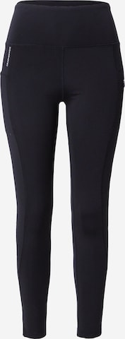 CRAGHOPPERS Skinny Outdoor Pants 'Kiwi Pro' in Black: front