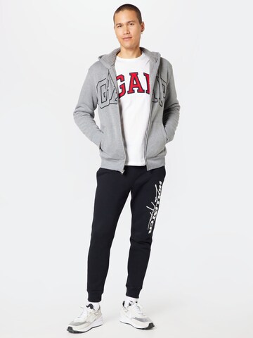 GAP Sweatjacke in Grau