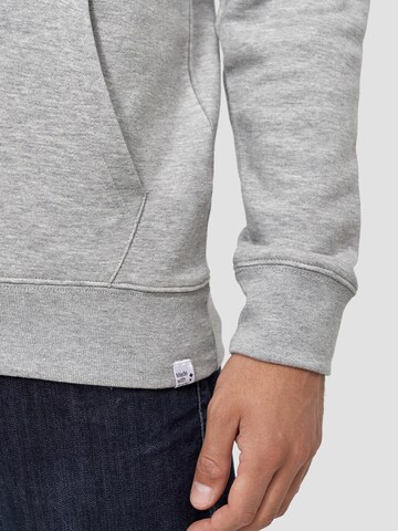 Mikon Sweatshirt 'Erdbeere' in Grey