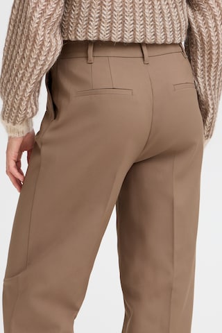 Loosefit Pantalon 'PZBindy' PULZ Jeans en marron