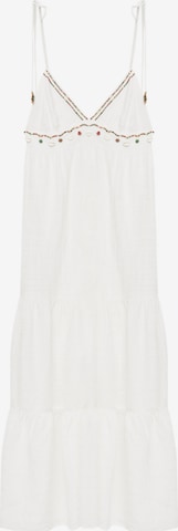 Pull&BearLjetna haljina - bijela boja: prednji dio