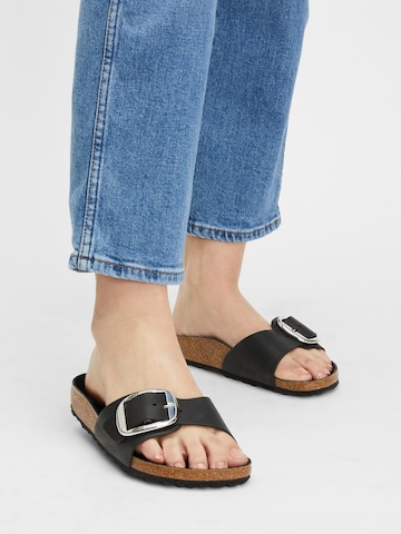 BIRKENSTOCK Klapki 'Madrid' w kolorze czarny