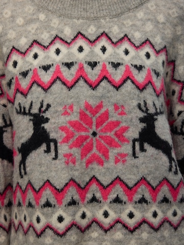 VERO MODA Neulepaita 'VMSANTANORDIC' värissä harmaa