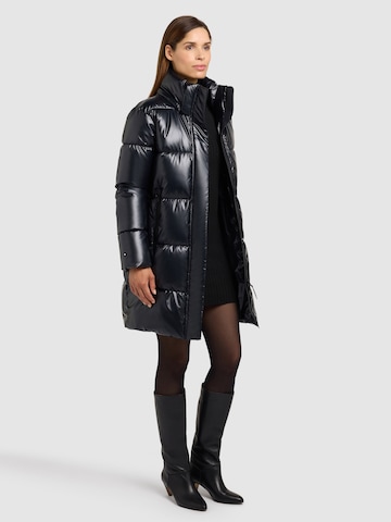 khujo Winter coat 'Haya2 Shiny' in Blue