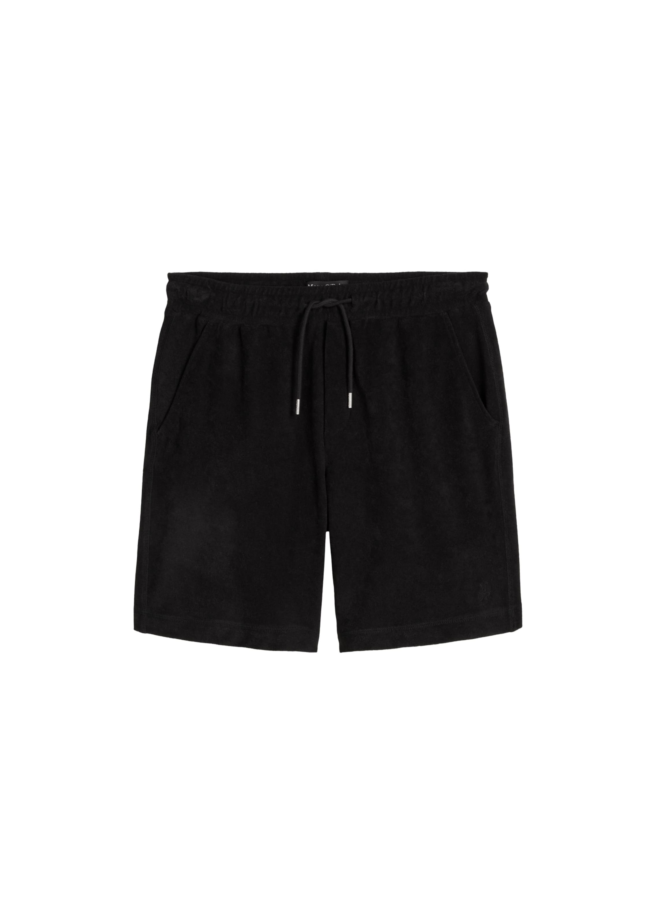 Marc O'Polo Shorts in Schwarz: Vorderseite