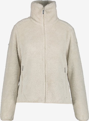 LUHTA Fleecejacke 'FATIPORI' in Weiß: Vorderseite