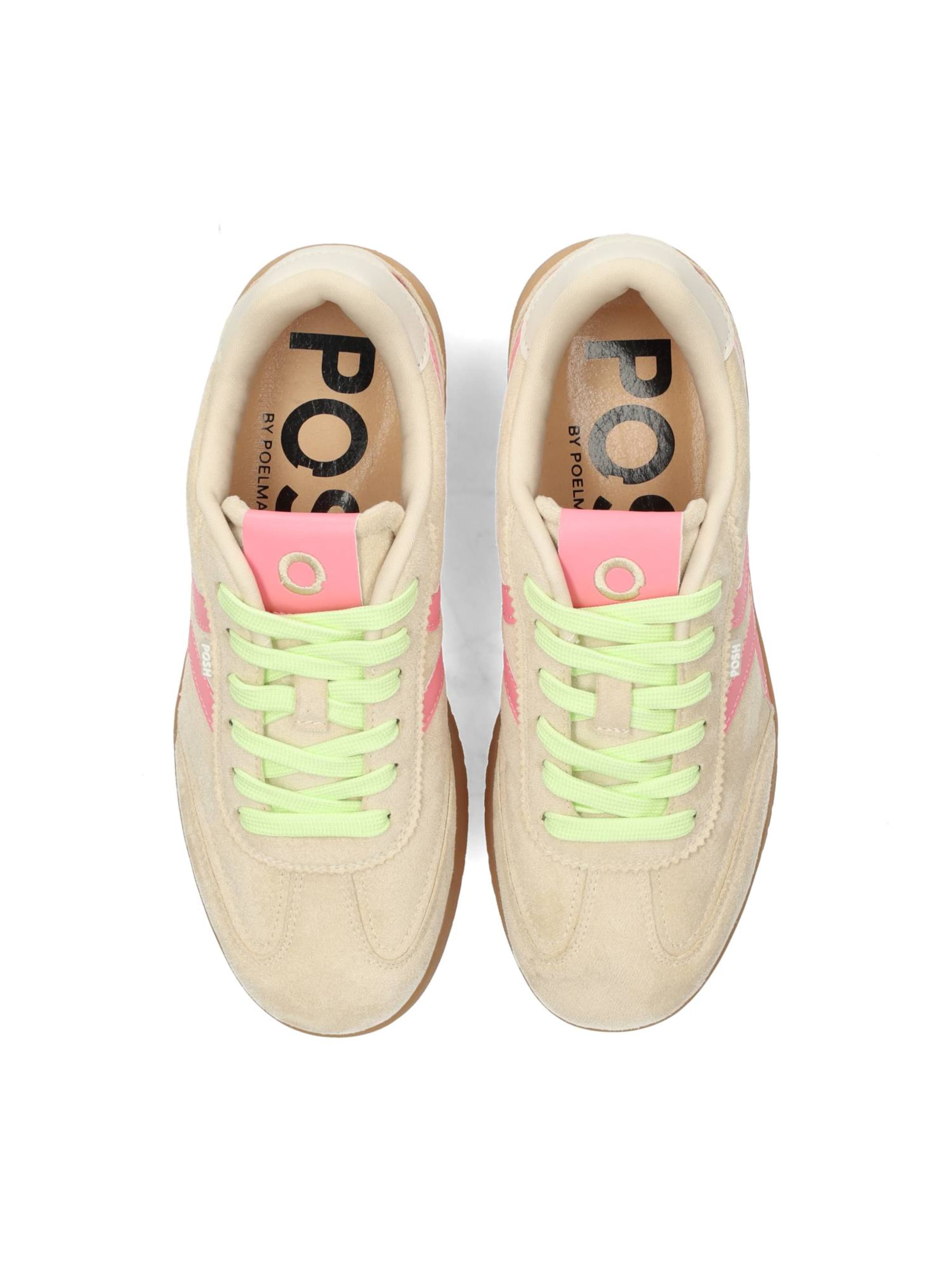 POSH by Poelman Platform trainers 'MEGAN' in Beige