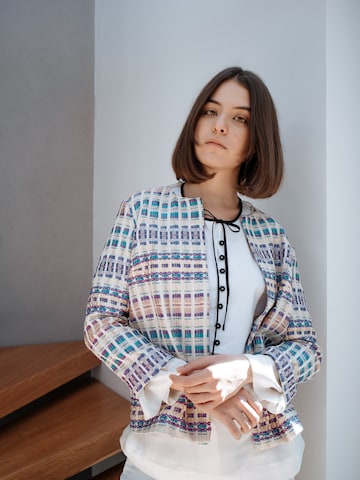Veste mi-saison 'Mara Lurex Jacket' Christine on the clouds en rose