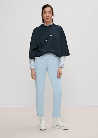 comma casual identity Tapered Hose in Blau