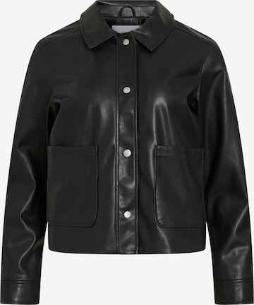 VILA - Chaqueta de entretiempo en negro: frente