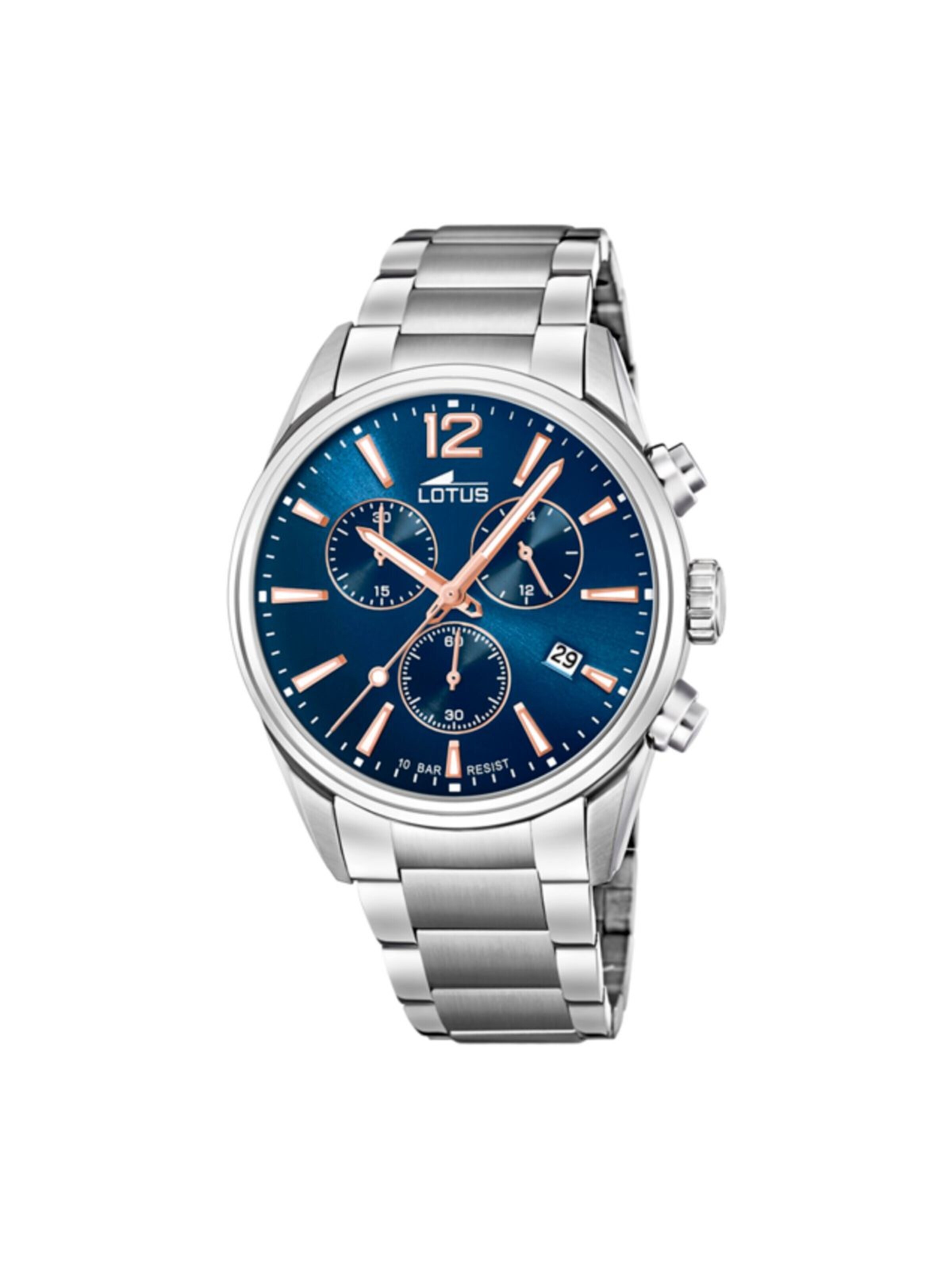 Lotus Analoog horloge in Blauw