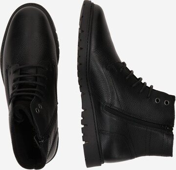 GEOX Buty sznurowane 'GHIACCIAIO' w kolorze czarny