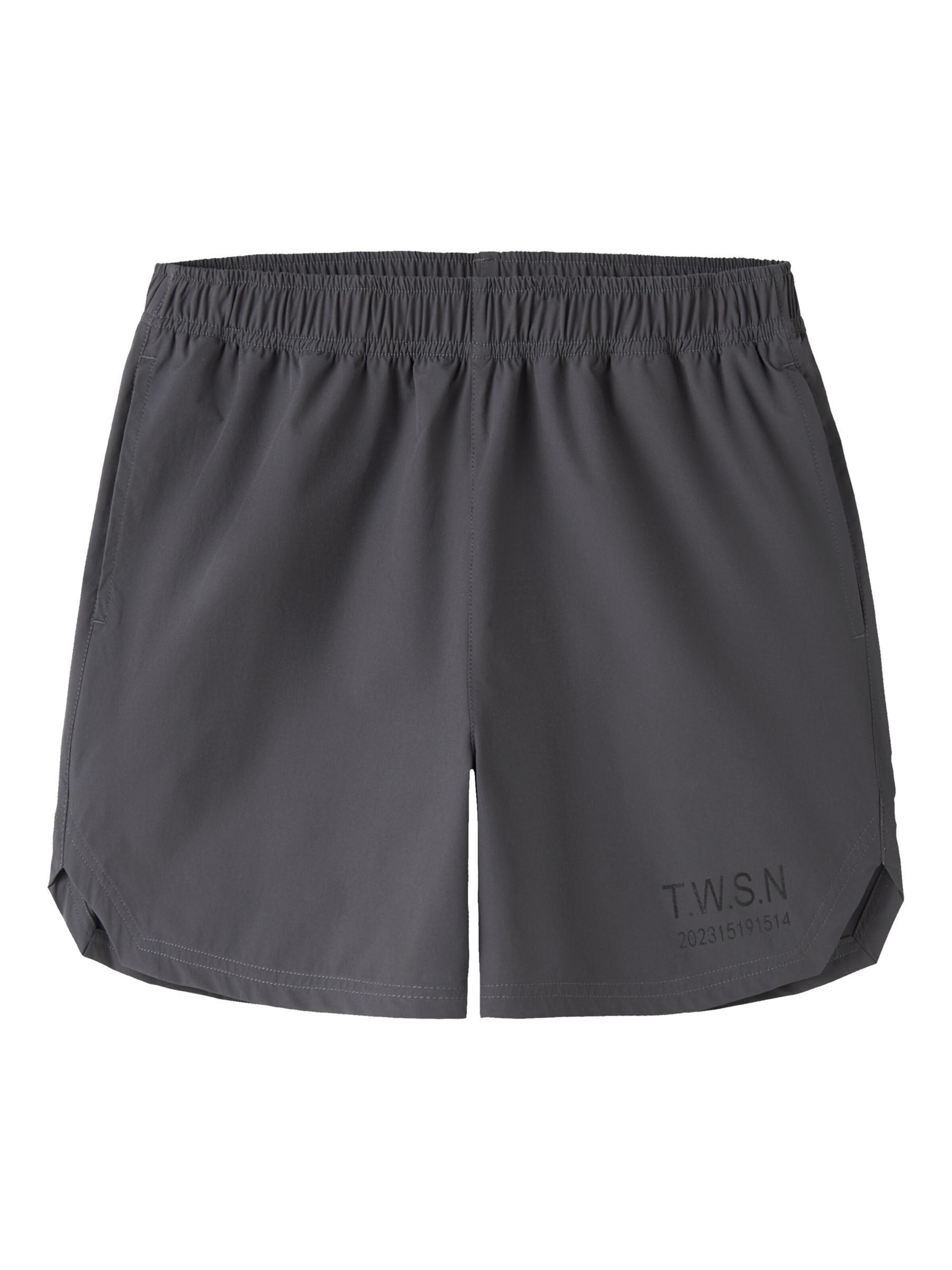 TWO SOON regular Bukser i grå: forside