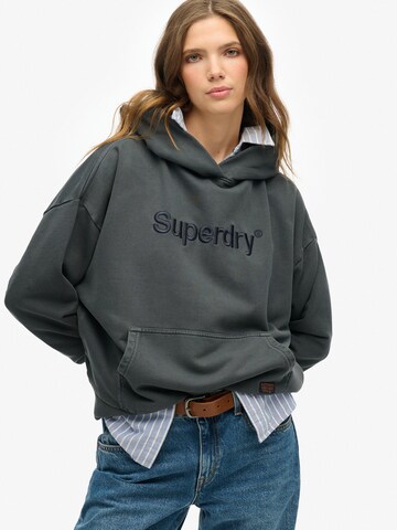 Superdry Sweatshirt in Grey: front