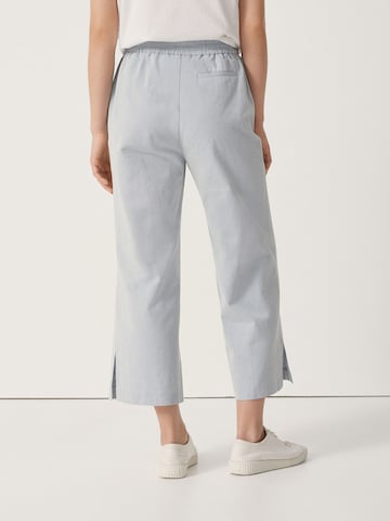 Someday Boot cut Trousers with creases 'Cinara' in Blue