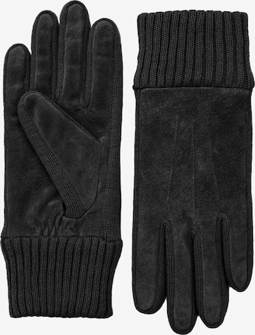 KESSLER Full Finger Gloves in Black