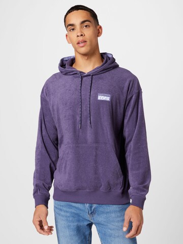 CONVERSE Sweatshirt in Purple: front