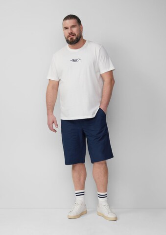 Wide Leg Pantalon s.Oliver en bleu