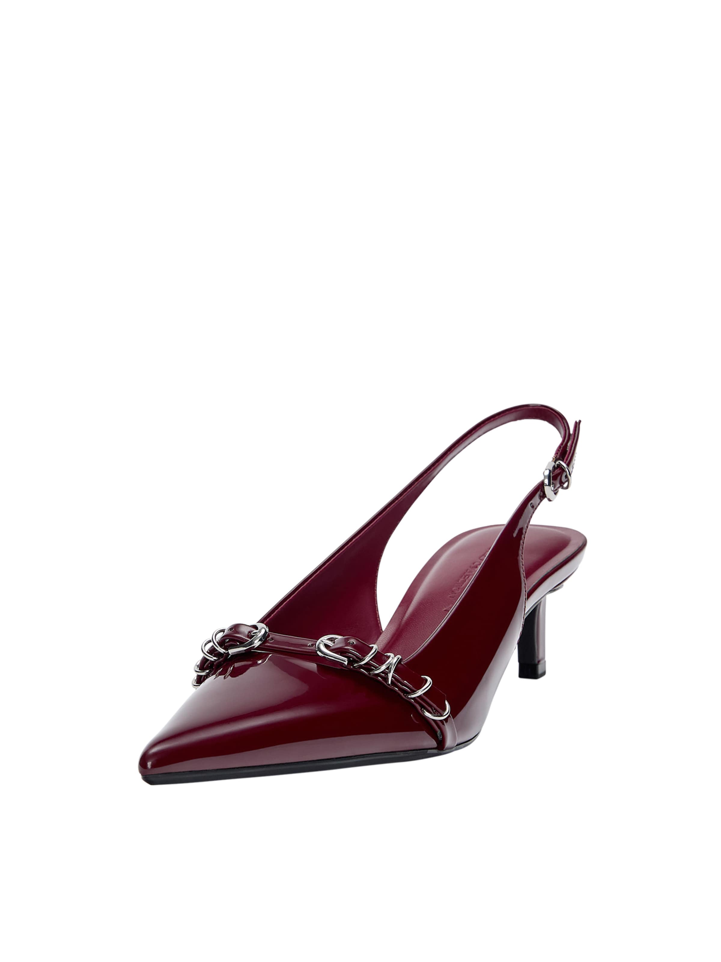 Pull&Bear Körömcipők - piros: elől