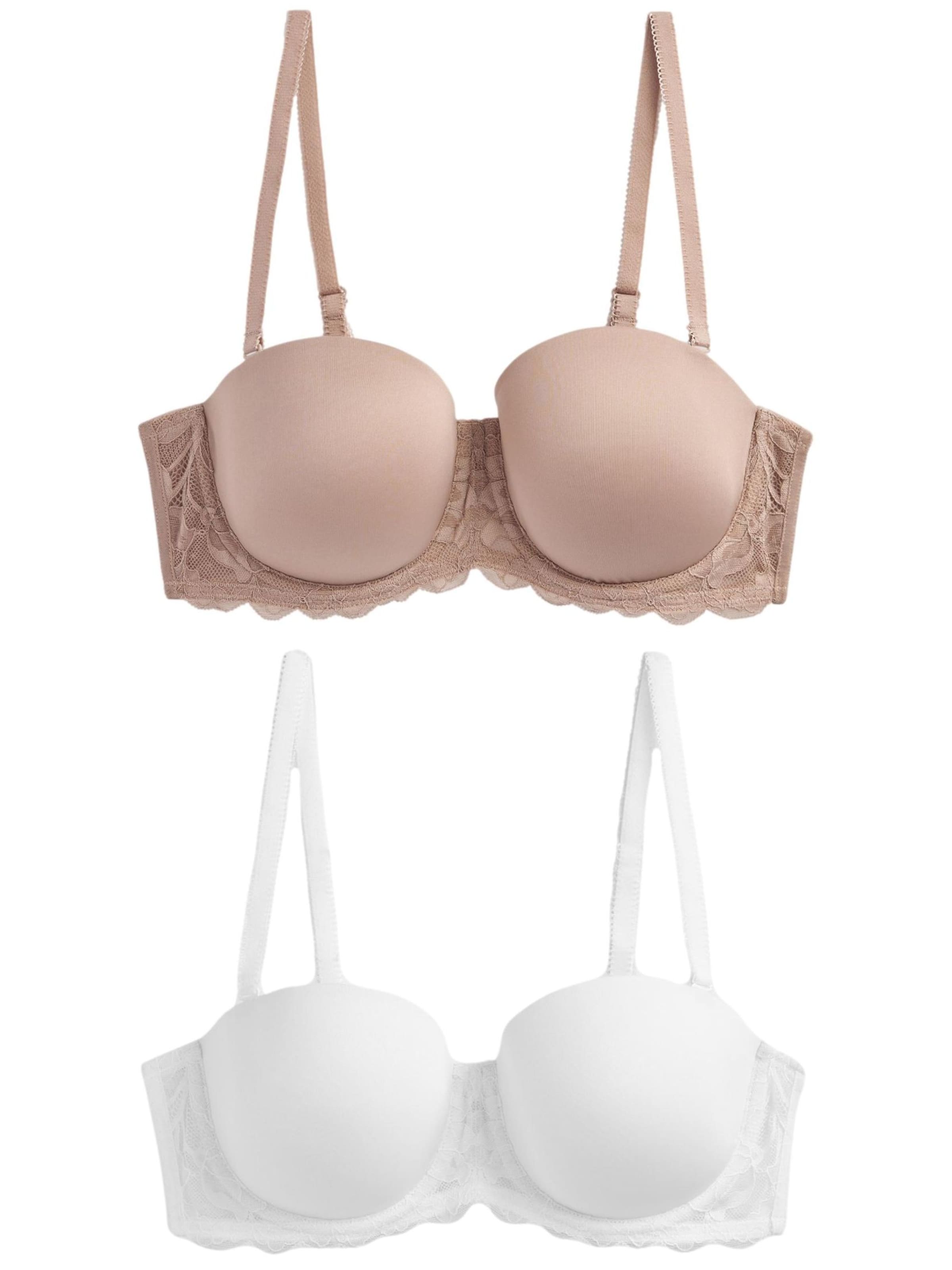 Next Bandeau Podprsenka – béžová: přední strana