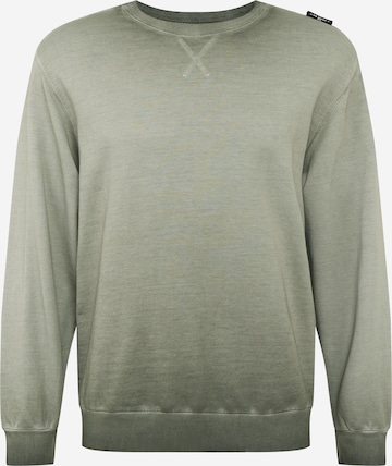 BE EDGY Sweatshirt in Grün: front