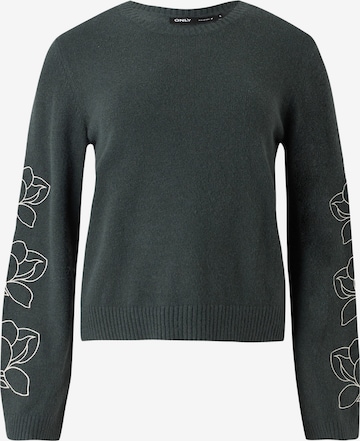 zaļš ONLY Džemperis 'ONLATIA': no priekšpuses