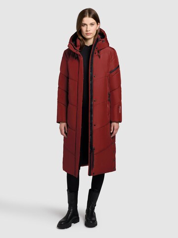 khujo Winter Coat 'Sonje6' in Red