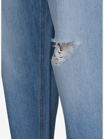 Zizzi Loosefit Jeans 'Mille' in Blauw
