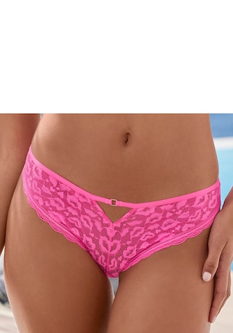 VIVANCE - Tanga em rosa: frente