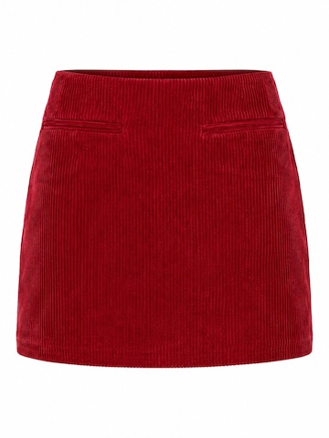 FYS - Falda 'Ruby Flow Mini Skirt' en rojo: frente