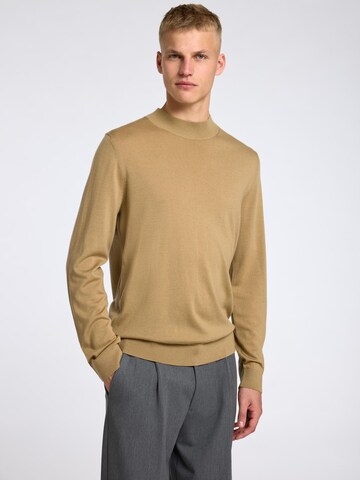 SELECTED HOMME Pullover 'Tray' i brun