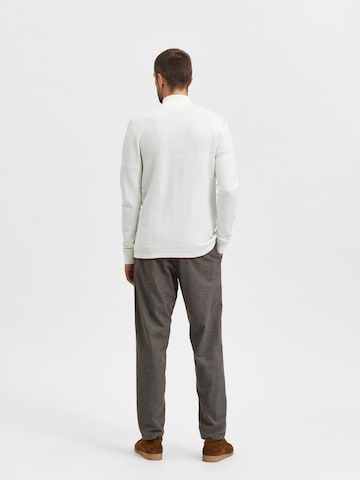 SELECTED HOMME Pullover 'Maine' i hvid