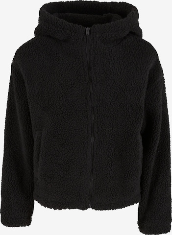 Urban ClassicsPrijelazna jakna - crna boja: prednji dio