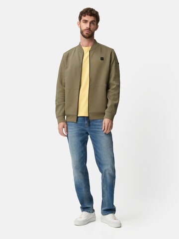 CAMEL ACTIVE Zip-Up Hoodie 'fleXXXactive' in Green