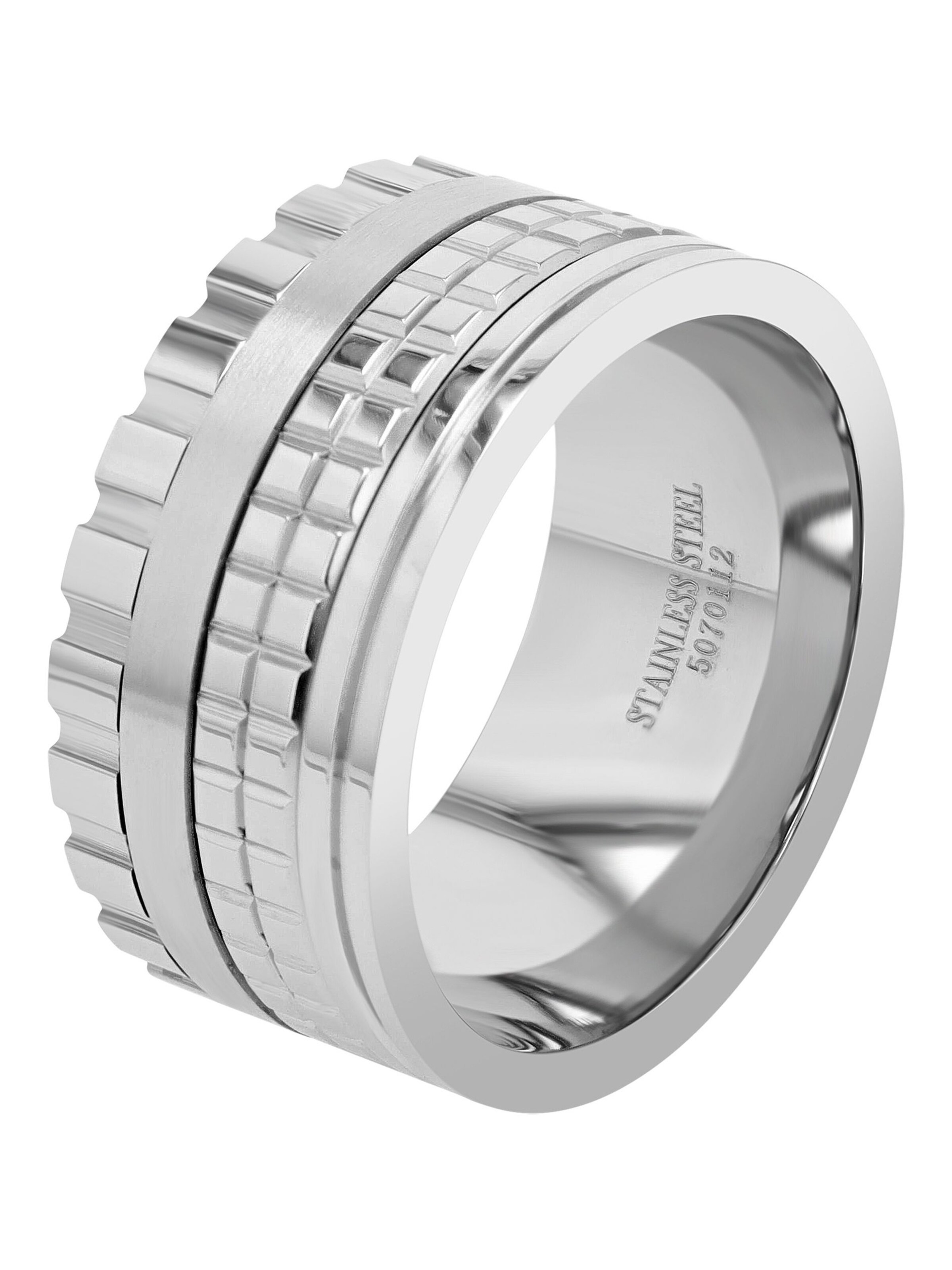 Akzent Ring 'Tybalt, langlebig' in Silver: front
