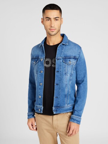 REPLAY Between-season jacket in Blue: front