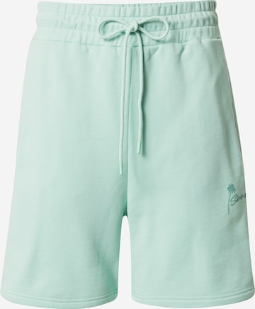 Sinned x ABOUT YOU Loose fit Pants 'Finn' in Green: front