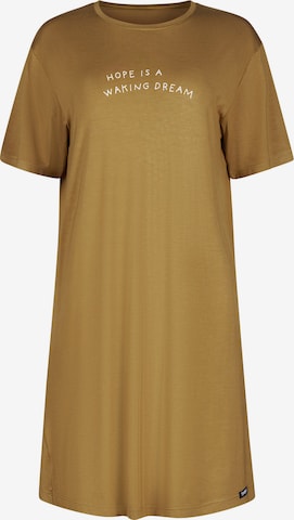 Skiny Nightgown in Brown: front