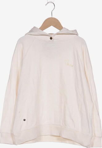 MOS MOSH Sweatshirt & Zip-Up Hoodie in S in White: front